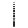 EasyToys - 2in1 anál plug (fekete) EasyToys - 2in1 anál plug (fekete)