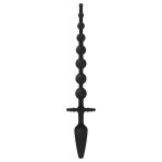 EasyToys - 2in1 anál plug (fekete)