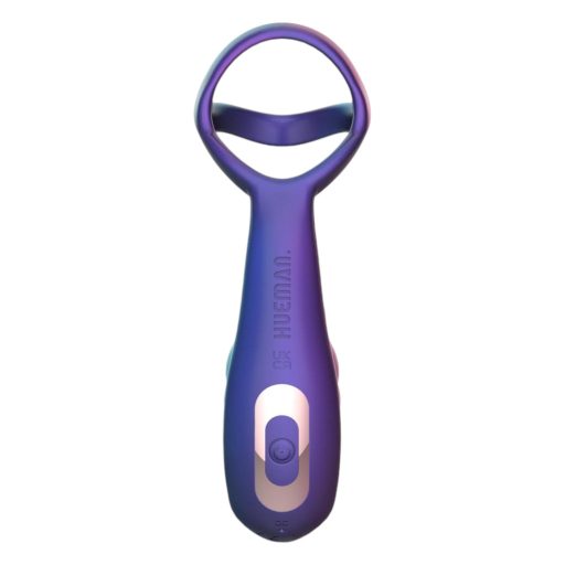 Hueman Stellar Force - anál vibrátor és péniszgyűrű (lila)