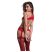 Christine - keresztpántos necc szett - (piros) - XS-XL