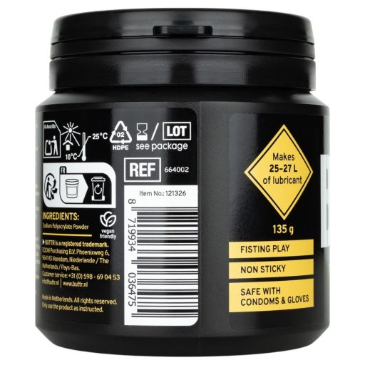 BUTTR - por állagú instant síkosító (135 g)