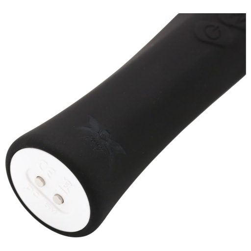 Pixey Aquamini - mini wand vibrátor (fekete)