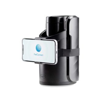 Kiiroo Keon - maszturbátor telefon tartó (fekete)