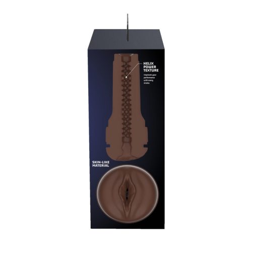 Kiiroo Feel - műpunci maszturbátor (sötét barna)