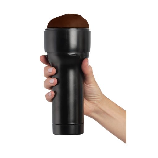 Kiiroo Feel - műpunci maszturbátor (sötét barna)