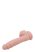Mr. Dixx 7.6 - tapadókorongos, herés dildó - natúr (19,5cm)