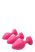 Flirts anal training kit - anál plug szett (3db) - pink
