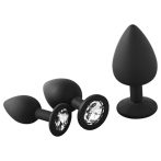 Dreamtoys Fantasstic - anál plug szett - 3db (fekete) Dreamtoys Fantasstic - anál plug szett - 3db (fekete)