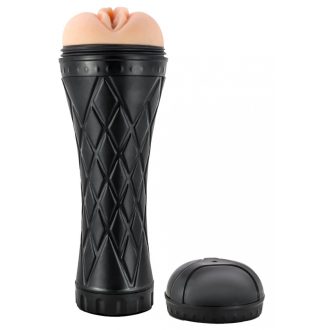   The Girl Next Door Tori - élethű műpunci tokban (natúr-fekete)