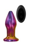 Glamour Glass - kúpos, rádiós, üveg anál vibrátor (színes) Glamour Glass - kúpos, rádiós, üveg anál vibrátor (színes)
