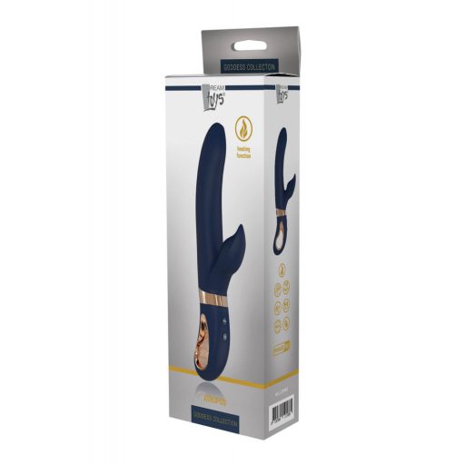 Dream Toys Atropos - akkus, melegítő vibrátor (kék)