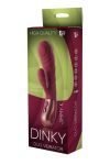Dinky Jimmy K. Duo - akkus, csiklókaros vibrátor (piros)
