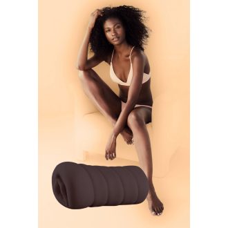 The Girl Next Door Alicia - élethű műpunci (fekete)