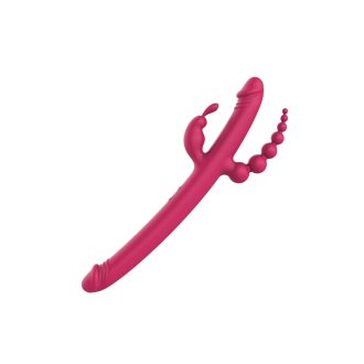   Dreamtoys Anywhere Pleasure Vibe - akkus, 4 ágú vibrátor (pink)