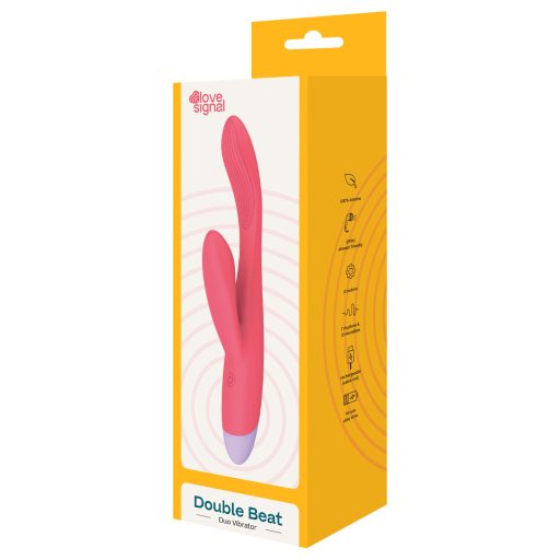 Dreamtoys Love Signal - csiklókaros G-pont vibrátor (piros)