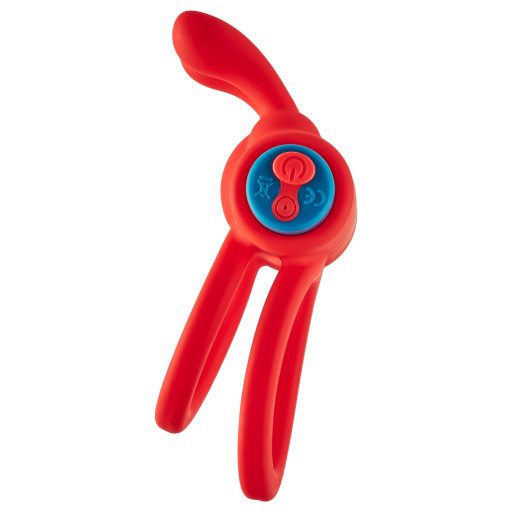 Dreamtoys Love Signal - vibráló péniszgyűrű (piros)