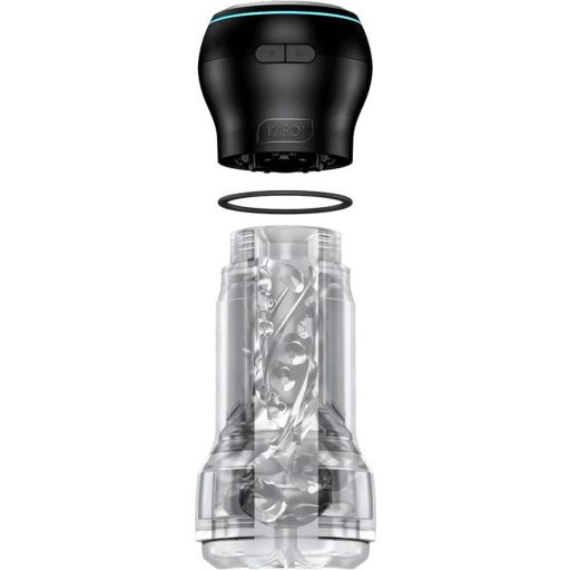 Kiiroo feel Pocket & PowerBlow - interaktív maszturbátor (átlátszó)