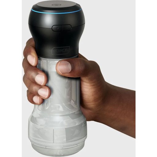 Kiiroo feel Pocket & PowerBlow - interaktív maszturbátor (átlátszó)