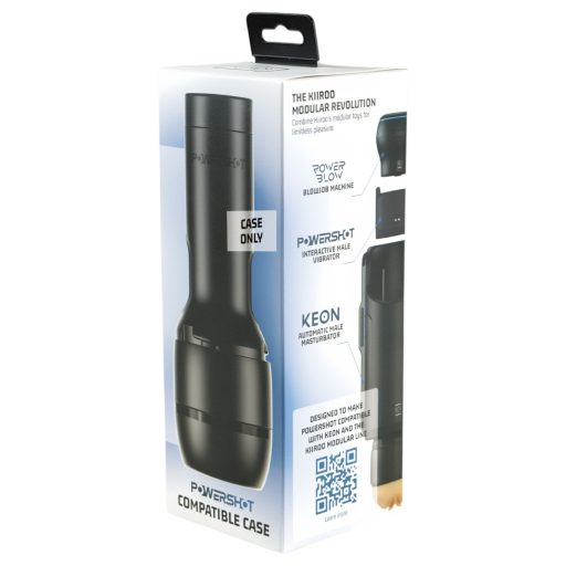 Kiiroo PowerShot kompatibilis maszturbátor tok férfiaknak (fekete)