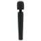 Pixey Deluxe Black Velvet - wand vibrátor M (fekete)