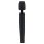 Pixey Deluxe Black Velvet - wand vibrátor M (fekete)
