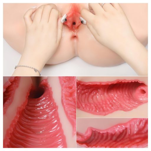 Kokos Vanilla 004 - élethű torzó maszturbátor (natúr)