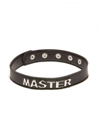 X-Play Master - BDSM nyakörv (fekete)