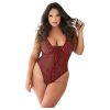 Allure - leopárdmintás body (piros) Allure - leopárdmintás body (piros)