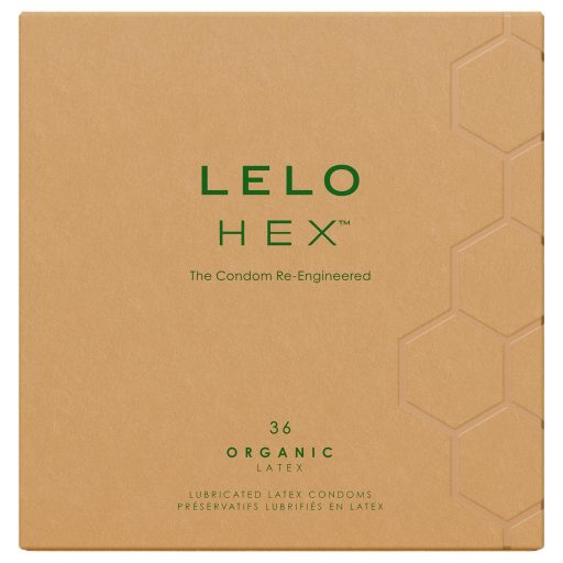 LELO Hex Organic - potencia óvszer (36db)