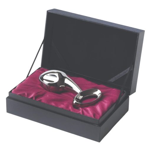 Njoy Pure Plug 2.0 - fém anál plug (ezüst)