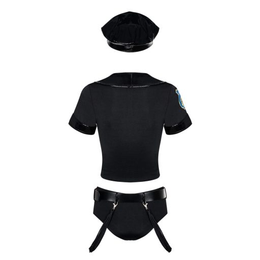 Obsessive Police - rendőrnő jelmez szett (S/M)