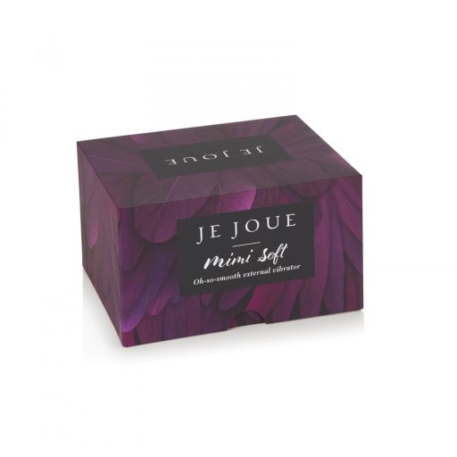 / Je Joue Mimi Soft - akkus, vízálló csikló vibrátor (viola)