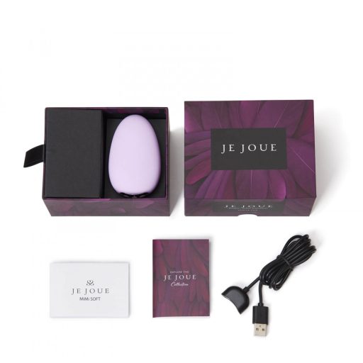 / Je Joue Mimi Soft - akkus, vízálló csikló vibrátor (viola)