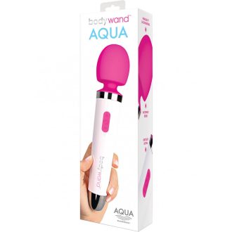   Bodywand Aqua Wand - vízálló masszírozó vibrátor (fehér-pink)