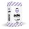SAFE Just Safe - standard óvszer - vanília (10db)