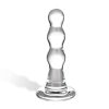 / GLAS - hullámos üveg anál dildó (átlátszó) / GLAS - hullámos üveg anál dildó (átlátszó)