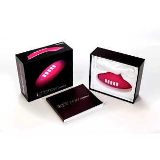   / OHMIBOD Lightshow - okos csikló vibrátor fényjátékkal (pink)