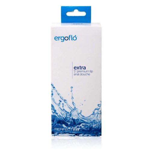 Perfect Fit Ergoflo Extra - anál- és intim mosó (fekete)