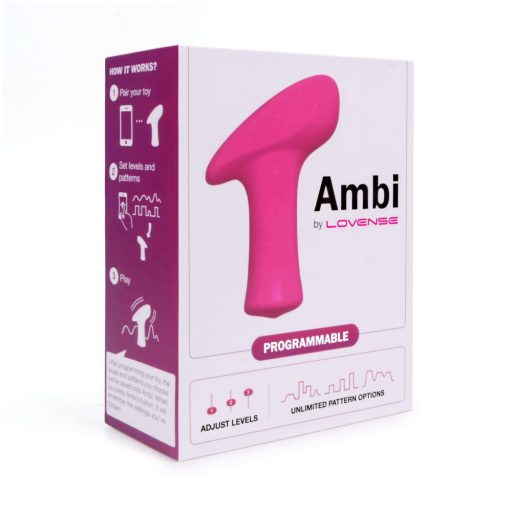 LOVENSE Ambi - okos, 2 motoros csikló vibrátor (pink)