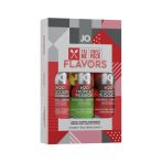 JO System Flavors - ízesített síkosító szett (3x30ml)