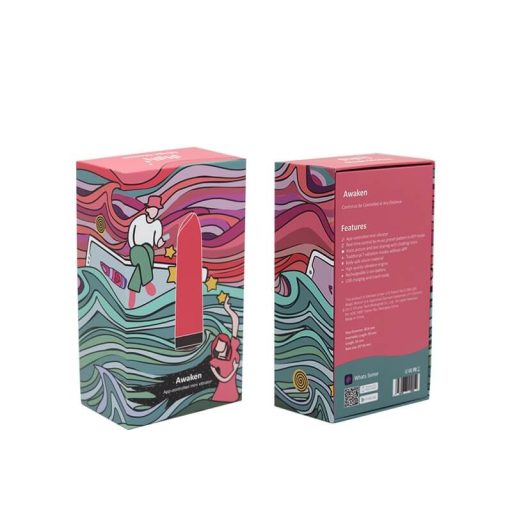 Magic Motion Awaken - okos, akkus mini rúdvibrátor (piros)