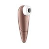 Satisfyer 1 Number One - léghullámos csiklóizgató (barna)