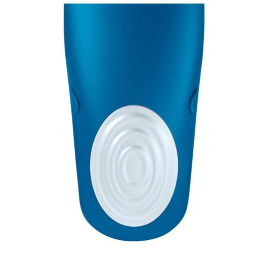 Satisfyer Double Whale - 2 motoros párvibrátor (kék)
