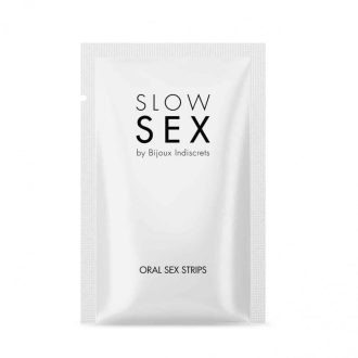 Slow Sex - ehető orál szex lapok - menta (7db)