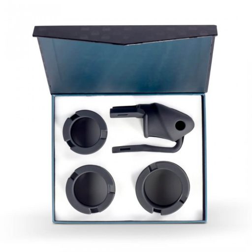 LOCK A WILLY - szilikon pénisz ketrec lakattal (fekete)