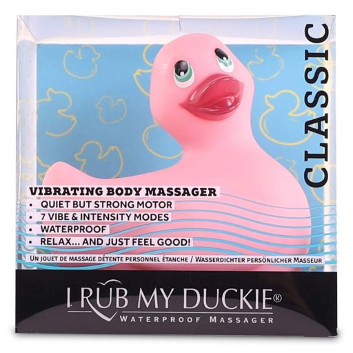 My Duckie 2.0 - vízálló csikló vibrátor, csiklóizgató (pink)