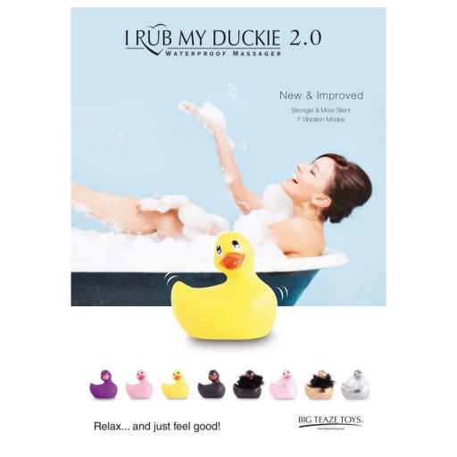 My Duckie 2.0 - vízálló csikló vibrátor (pink)