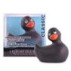 My Duckie 2.0 - kacsa vízálló csikló vibrátor (fekete)