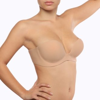 / Bye Bra Gala C - rejtett Push-up melltartó (nude)