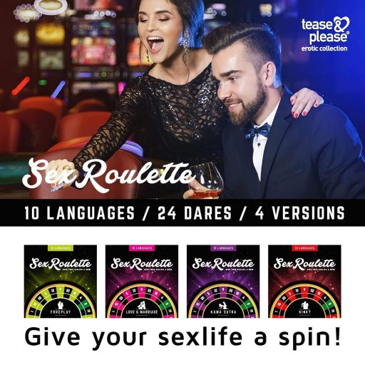 tease & please - Sex Roulette Kinky – Erotikus Rulett Társasjáték Pároknak